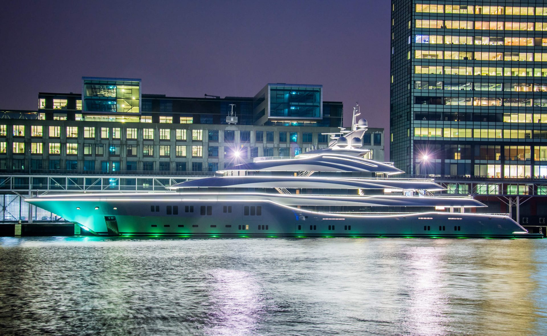 yacht in london